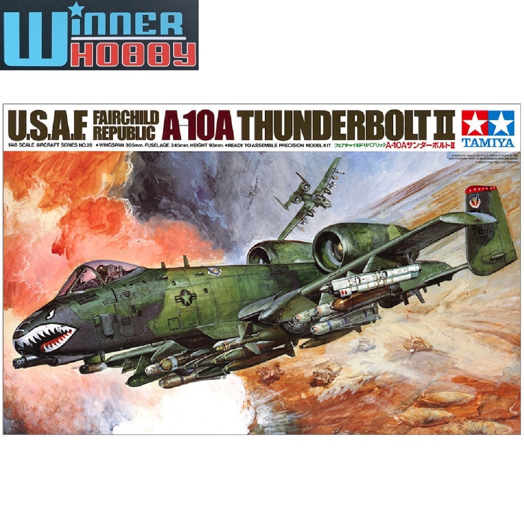 Tamiya 61028 Fairchild Republic A10A Thunderbolt II 1/48