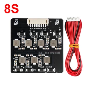 OneAudio บอร์ดบาลานซ์แบตเตอรี่ลิเธียม 4S/8S แบบแอคทีฟ กระแสสูง 1.2A ปรับแรงดันอัตโนมัติ Active Balance พร้อมสายต่อ 35ซม.