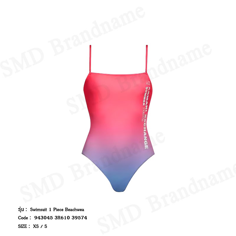 Armani Exchange ชุดว่ายน้ำผู้หญิง รุ่น Swimsuit 1 Piece Beachwea Code: 943045 3R610 39574
