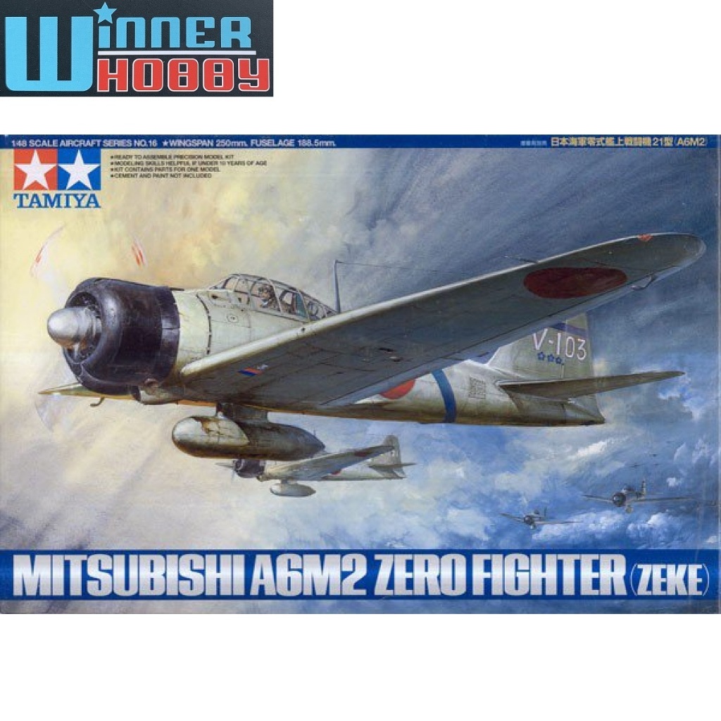 Tamiya 61016 A6M2 Zero Typ 21 ( 1/48 )