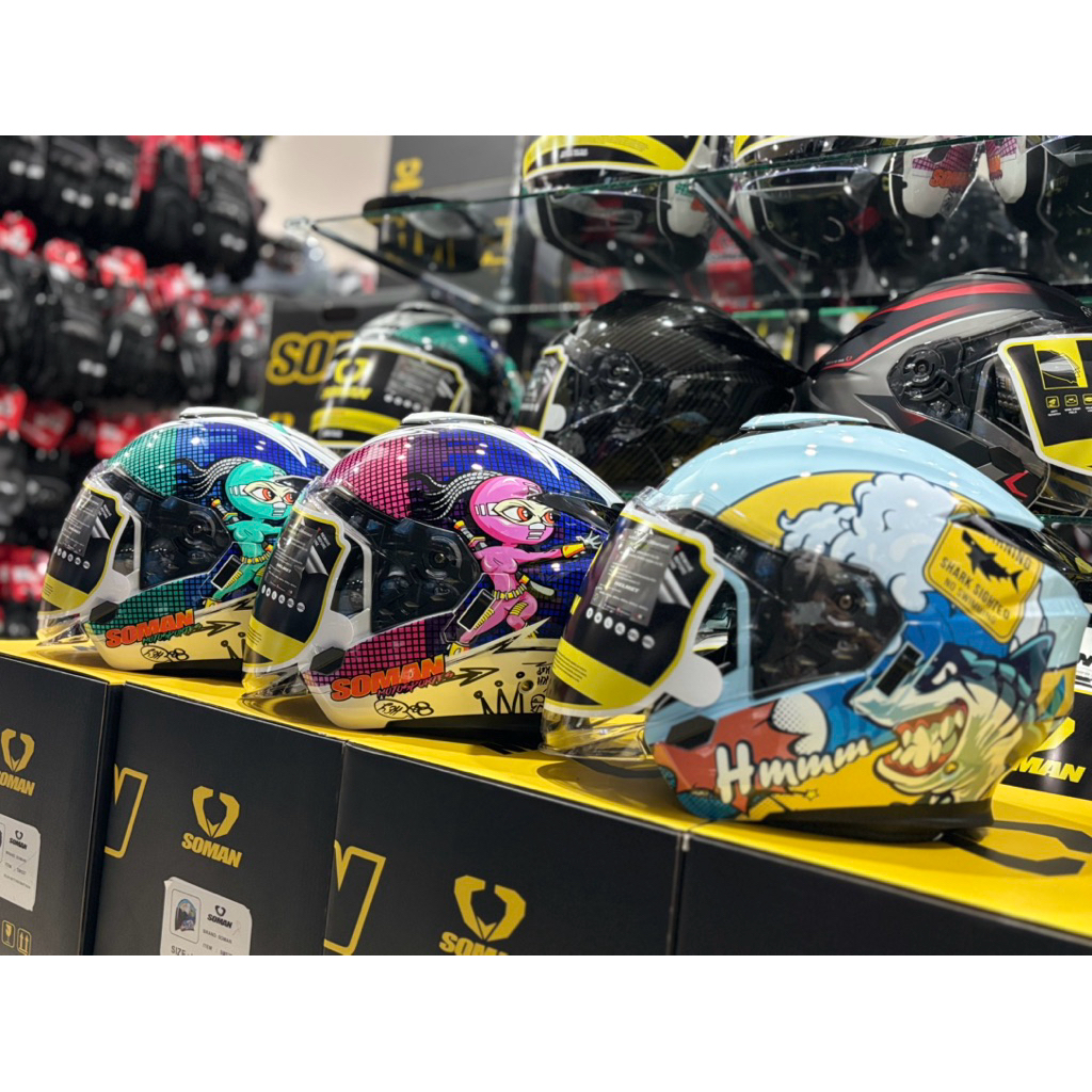 หมวกกันน้อคsoman sm527