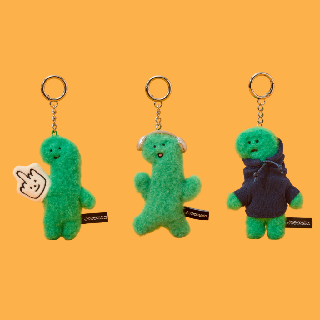JOGUMAN Brachio Throw Away Plush Keychain พวงกุญแจ