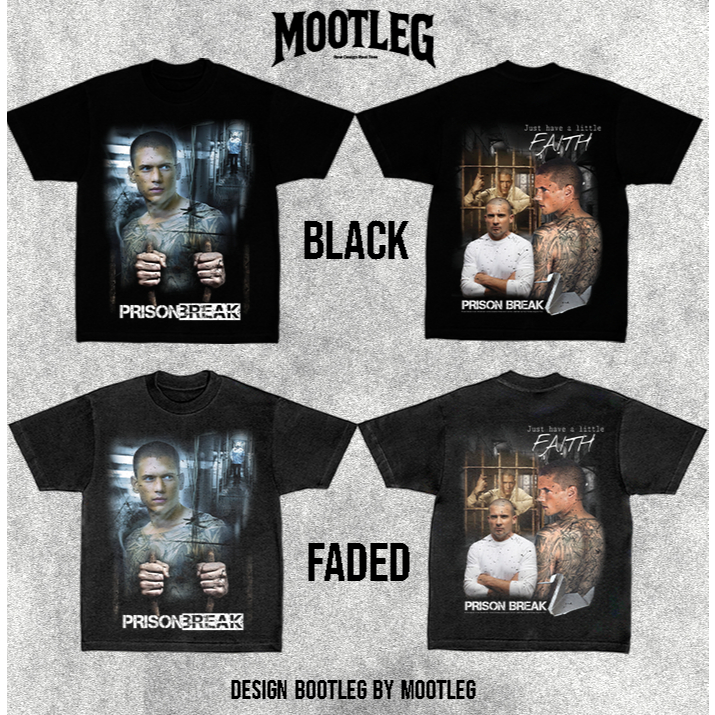 Mootleg | Prison Break | Oversized | 100% Cotton