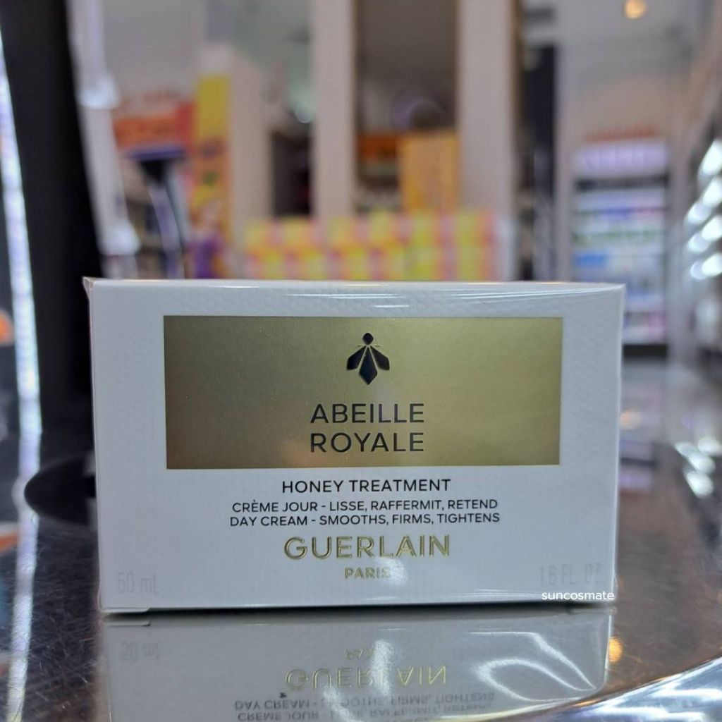 Guerlain | Abeille Royale Day Cream 50ml กลิ่นน้ำผึ้งสดและโปร่งสบาย เปิดตัวผิวที่เรียบเนียนและมีสีผิวที่เรียบเนียน
