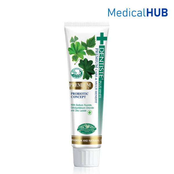 Dentiste Premium Care Toothpaste เดนทิสเต้ ยาสีฟัน สูตรพรีเมี่ยมแคร์ ปรับสมดุล แบคทีเรีย 100 กรัม 15861