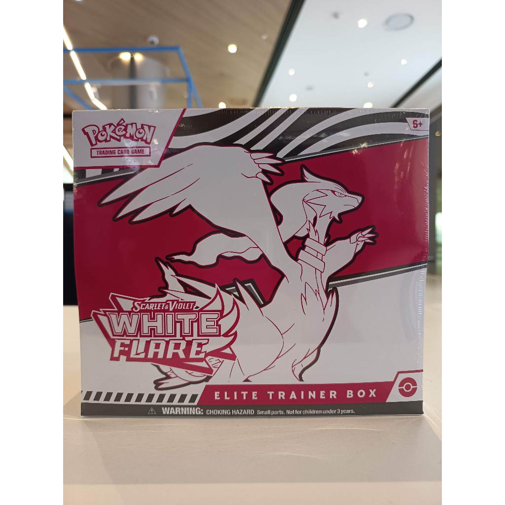 PE PE-WHT--ETB PE Scarlet & Violet White Flare Elite Trainer Box Pokemon Elite Set 1 EN Box 01962141