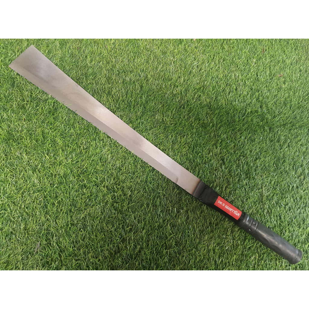 มีดหัวตัดเหล็กเเมงกานีสหนา3มิล ขนาด25นิ้ว เหล็กแมงกานีสSK-5 เหล็กอย่างดี ของแท้100%