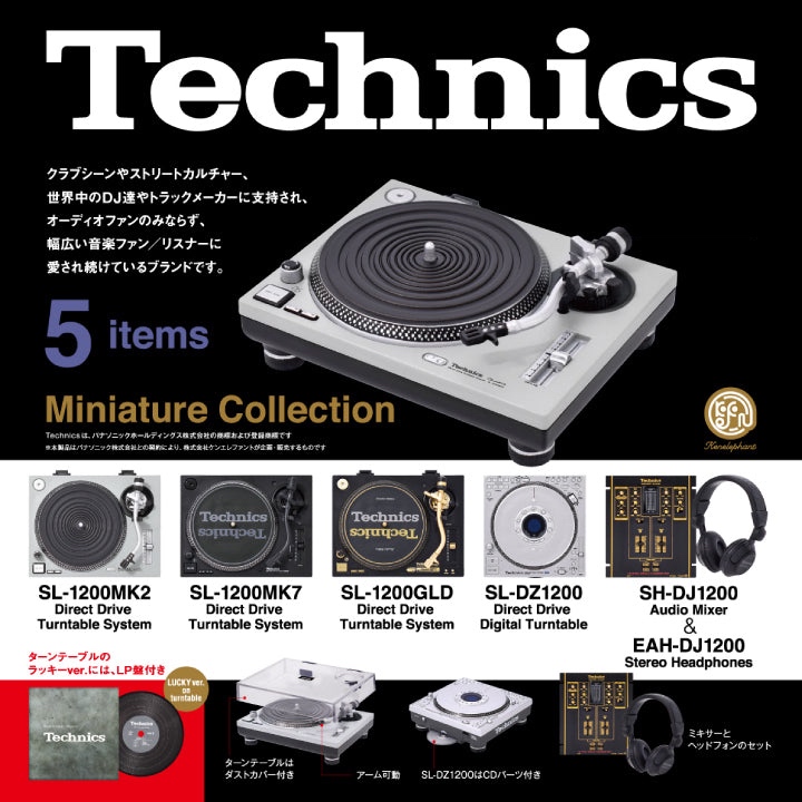 (พร้อมส่ง) กาชาปอง - Kenelephant - Technics