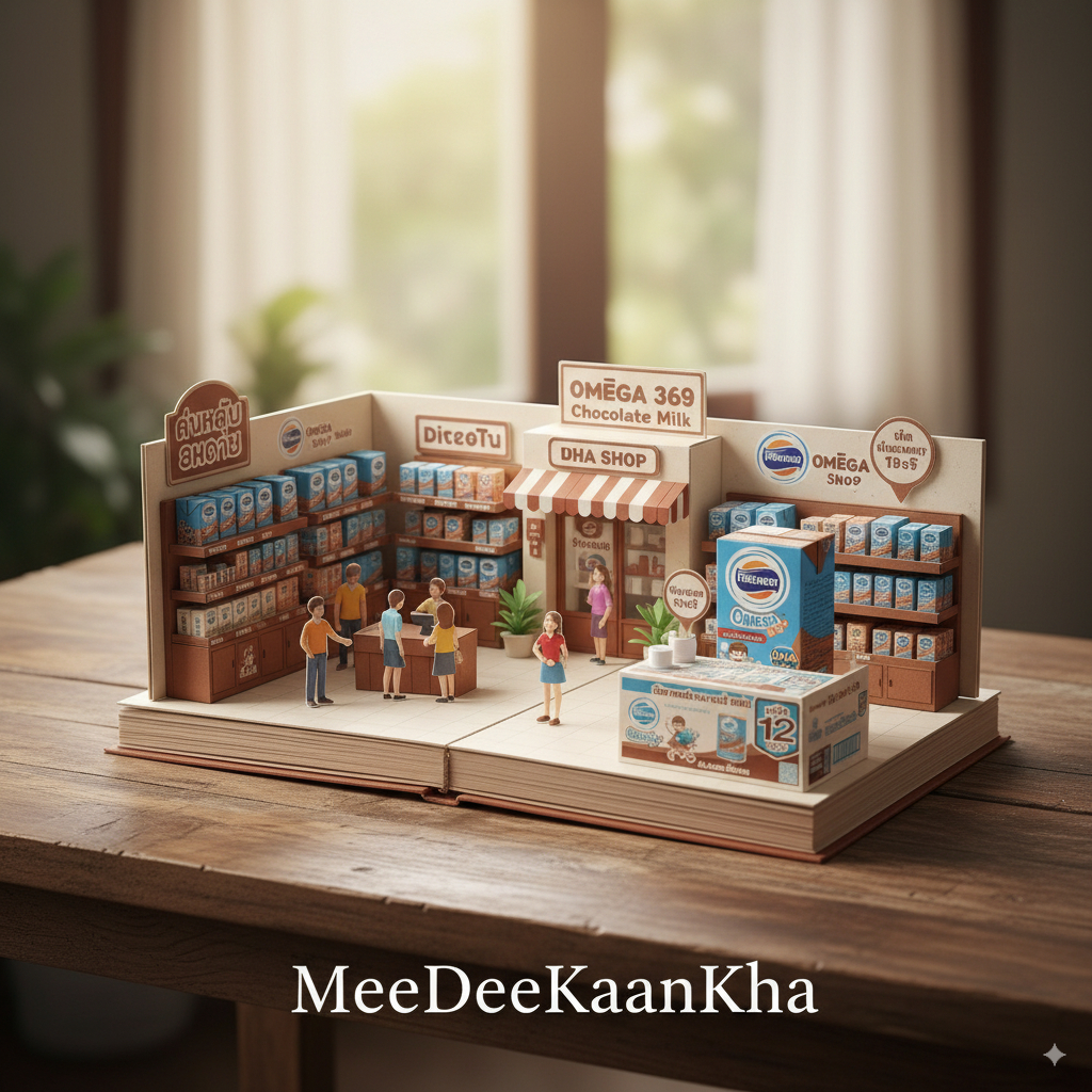 นม​โฟร์โมสต์​ โอ​เมก้า​369​ รส​ช็อกโกแลต​180​ มล.​(1ลัง) - รูปที่ 6