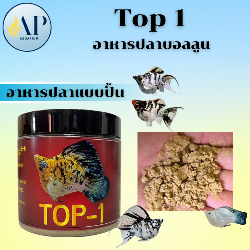 อาหารปลาบอลลูน Top 1 อาหารปลาแบบปั้น