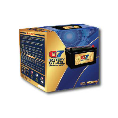 แบตเตอรี่รถยนต์ G7-42L (42B20L-SMF)