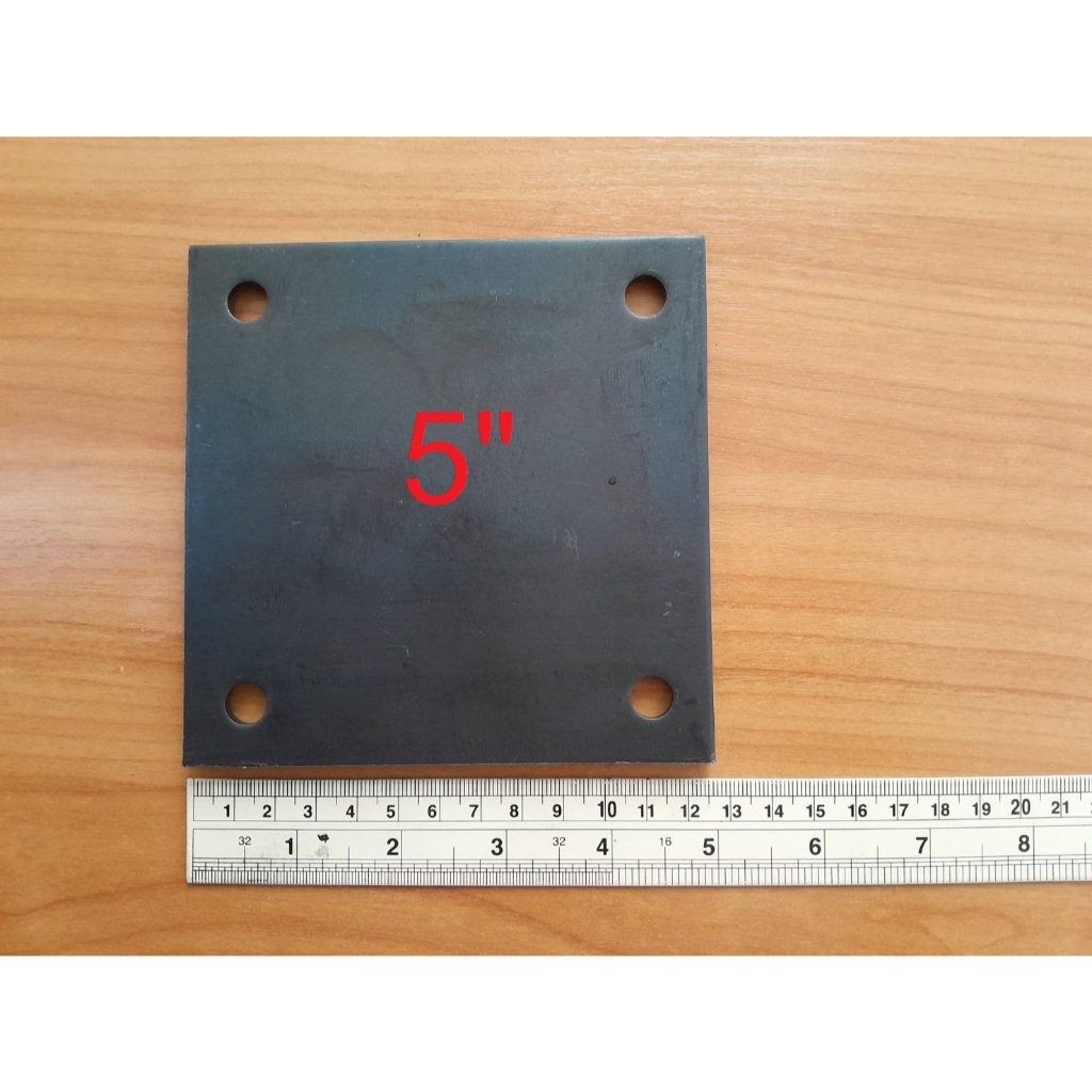 เหล็กเพลท 5" หนา 6 mm.