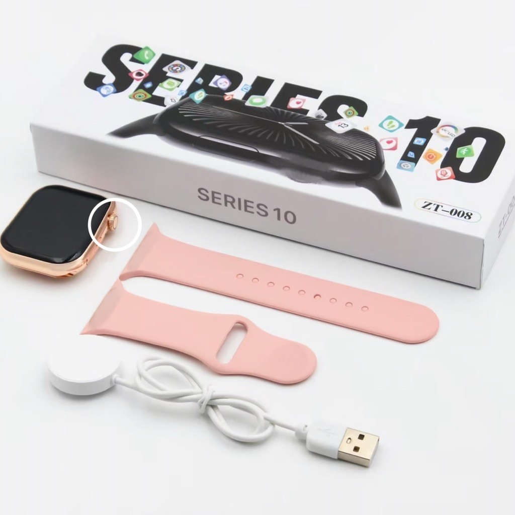 ZT-008 สมาร์ทวอทช์ โทรได้ แจ้งเตือนข้อความ จอ46mm แถมสาย 3 เส้น Bluetoothรองรับทุกระบบ ราคา ถูกที่สุด ดีลบีเคเค แกลเลอรีภาพที่ 6