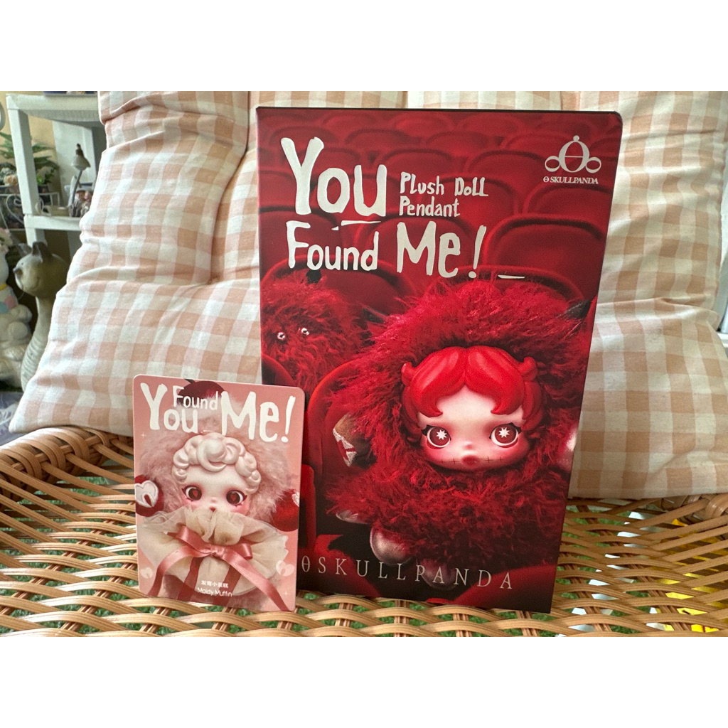 พวงกุญแจskullpanda you found me