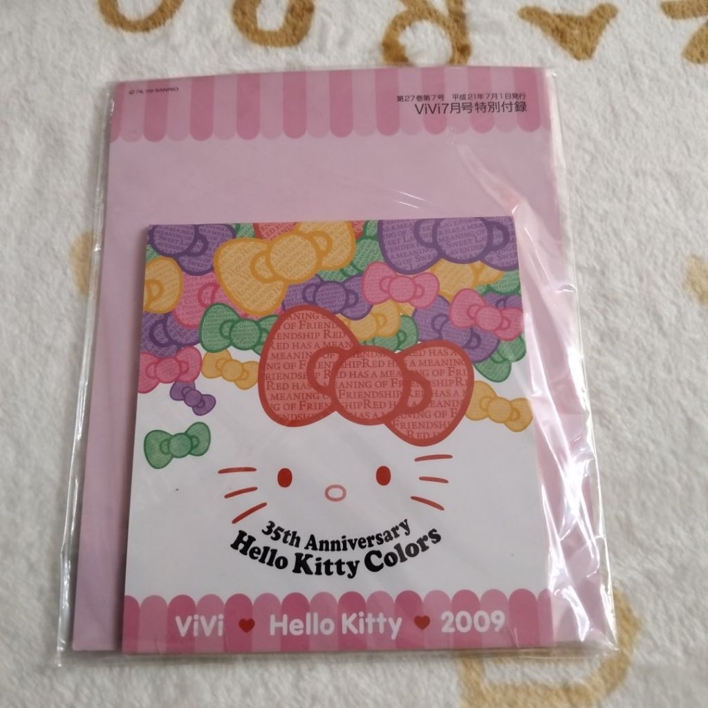 สติกเกอร์ Hello Kitty Colors 35th Anniversary