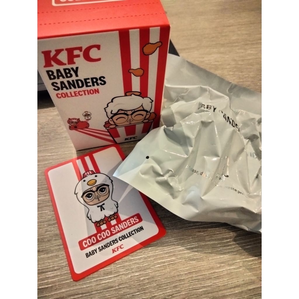 🐔(พร้อมส่ง) Baby Sanders กล่อมจุ่มจาก KFC น่ารักสุดๆ ด่วน! จำนวนจำกัด