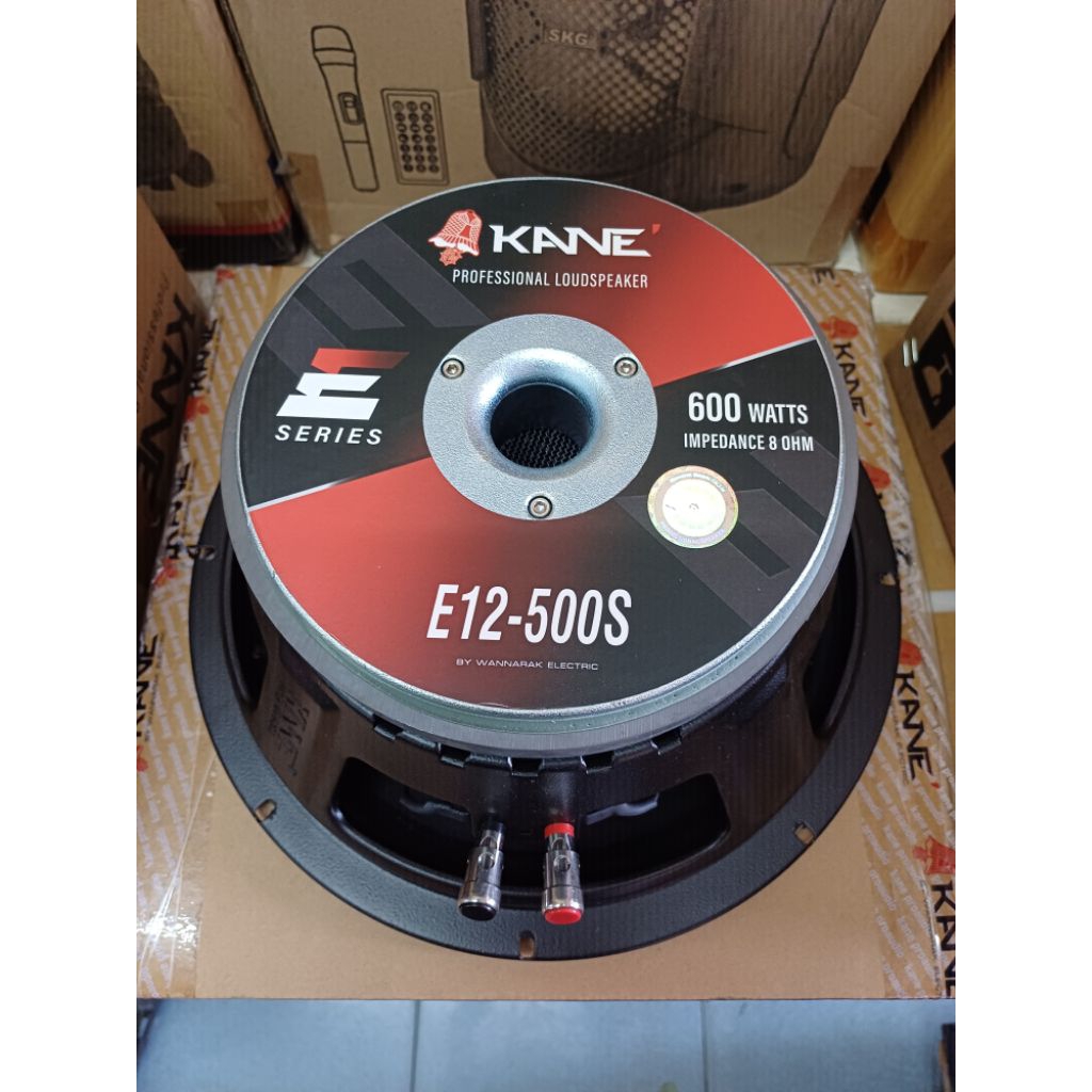 ดอกลำโพง12นิ้ว KANE E12-500S ว๊อย3นิ้ว 600W