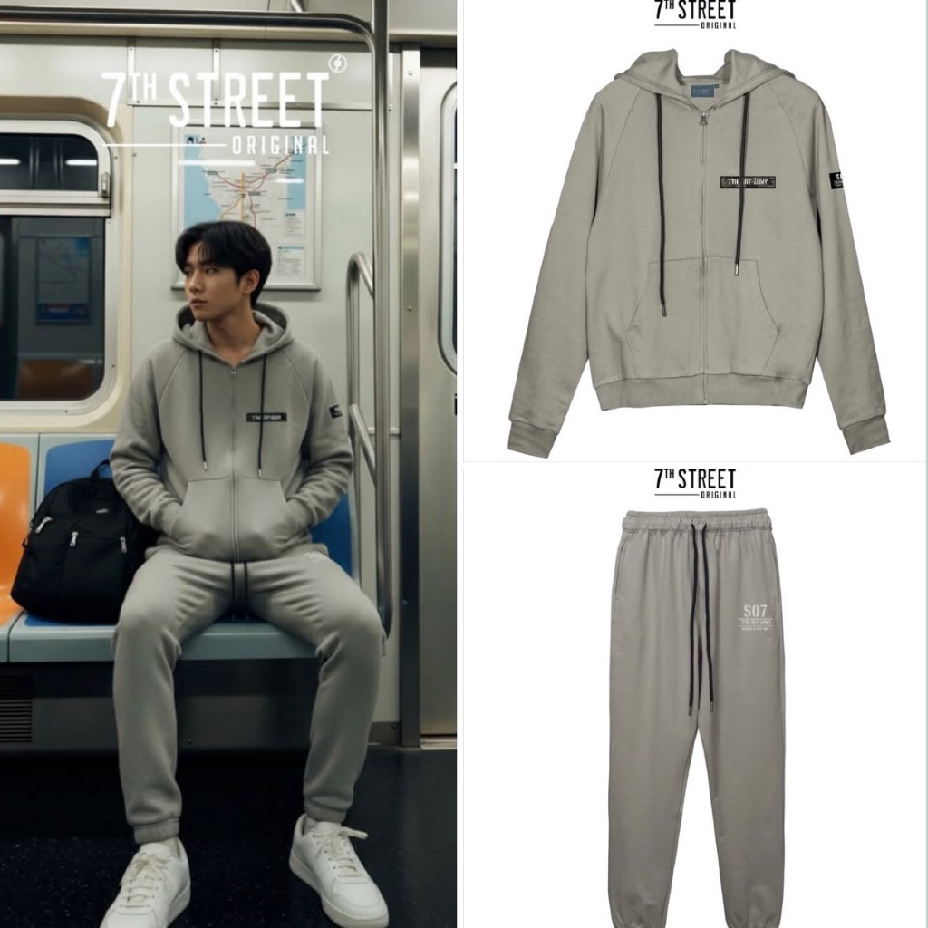 7th Street เสื้อฮู้ด รุ่น HD-BLB552