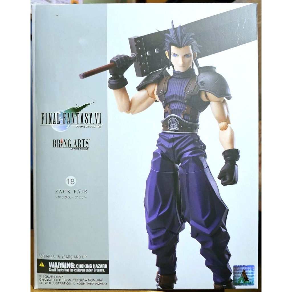 [พร้อมส่ง/มือ 1] Final Fantasy VII BRING ARTS Zack Fair 4988601378000