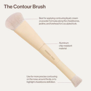 Sunnies Face The Contour Brush [แปรงคอนทัวร์สองหัว]