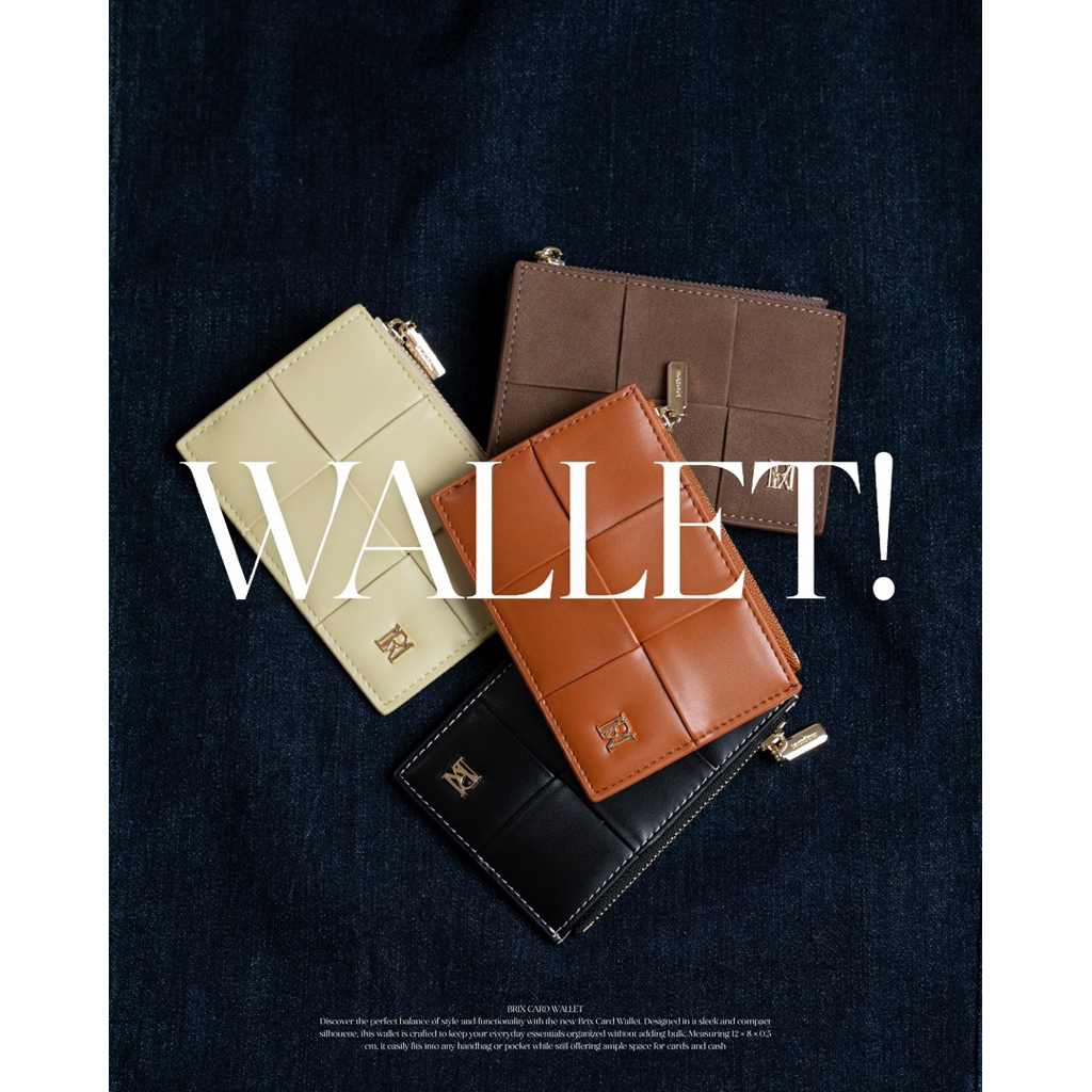 Brix Crad Wallet กระเป๋าสตางค์ใส่บัตร