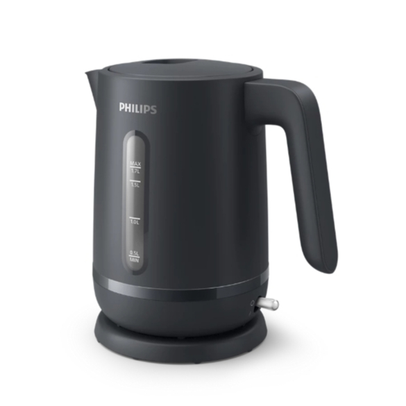 กาต้มน้ำไฟฟ้า PHILIPS ขนาด 1.7 ลิตร รุ่น HD9314/90 สีดำ