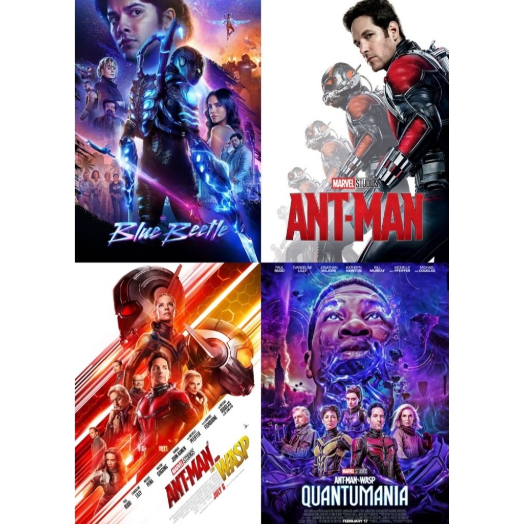 Blu-ray+DVD รวม4ใน1 Blue Beetle (2023) บลู บีเทิล