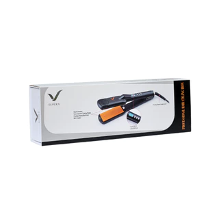 [ Super V SU 9021 ] เครื่องหนีบผมนาโนเซรามิค 4x8.5cm แผ่นนาโนเซรามิคถนอมผม สายไฟหมุน 230° ใช้งานคล่อง