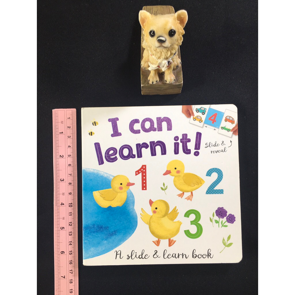 I can learn it 1 2 3 หนังสือภาษาอังกฤษ Boardbook (Pre-owned)