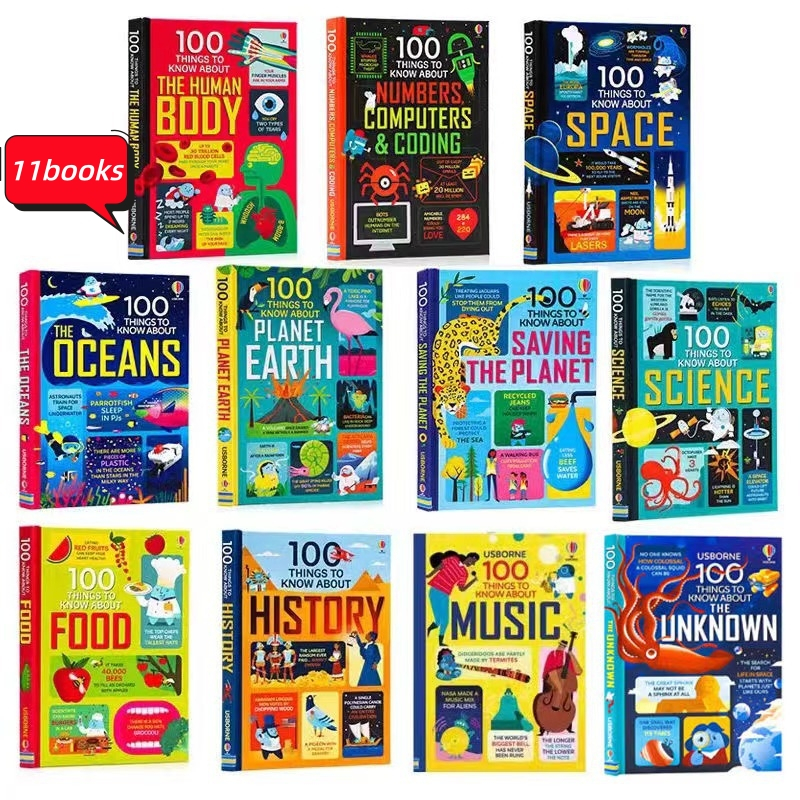 100 Things to Know About 100 Great Discoveries Encyclopedia hardcover 11 books