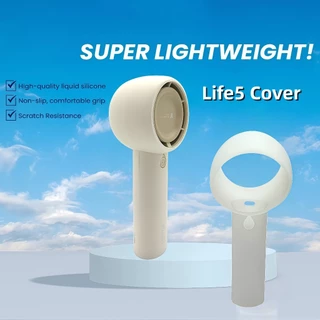 เหมาะสำหรับ Jisulife life5 Mini พัดลมมือถือ ฝาครอบซิลิโคนป้องกัน