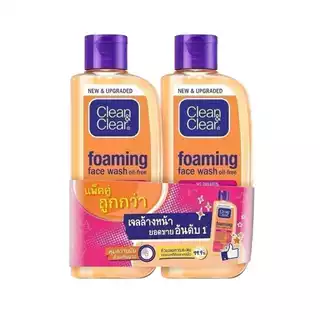 คลีนแอนด์เคลียร์ (เลือกสูตร) แพ็คคู่ 100 มล / ขวดปั๊ม 150 มล CLEAN & CLEAR หมดอายุ 2028