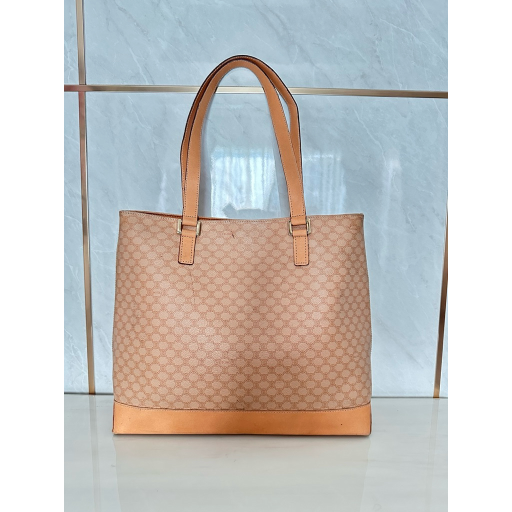 กระเป๋าหนังโท้ท Celine Vintage แท้มือสอง