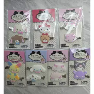 พร้อมส่ง!! กิ๊บSANRIO แท้ รุ่นใหม่ กิ๊บกำมะหยี่ น่ารักสุด ต้องมี! ซานรีโอ้ ของแท้จากญี่ปุ่น