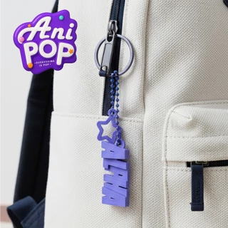 พวงกุญแจชื่อ 3 มิติ · ฟอนต์เรียบหรู · AniPoP Smart · เปลี่ยนชื่อ-เลือกสีได้ · ของขวัญรับปริญญา · Name Keychain [K001A]