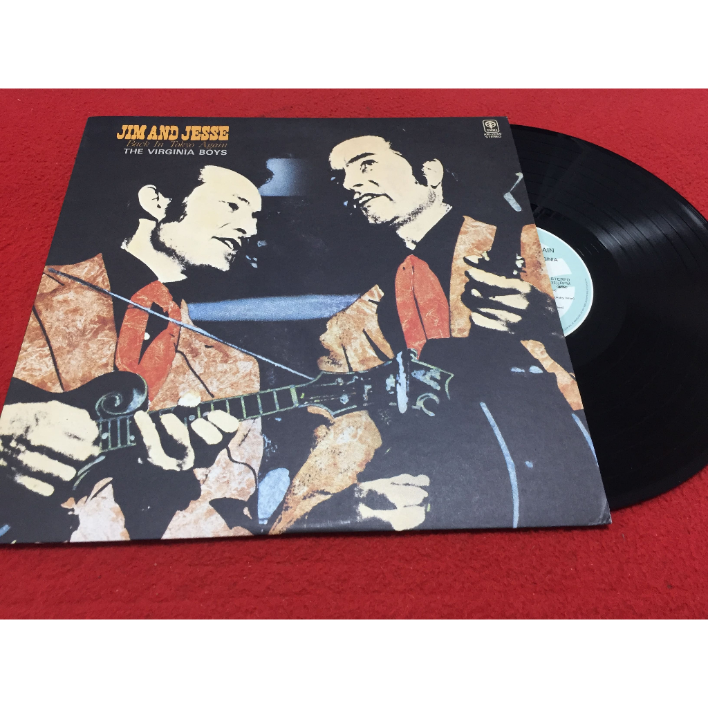 Jim & Jesse - Back in Tokyo Again ขนาด 12 นิ้ว LP B271