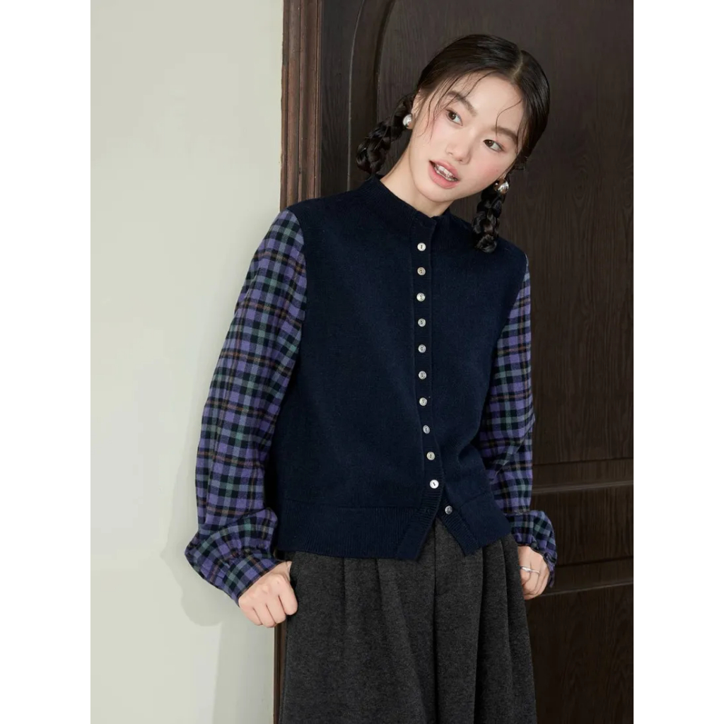 [พร้อมส่ง/พรีออเดอร์] ❤KUOSE : Two-Tone Sweater❤