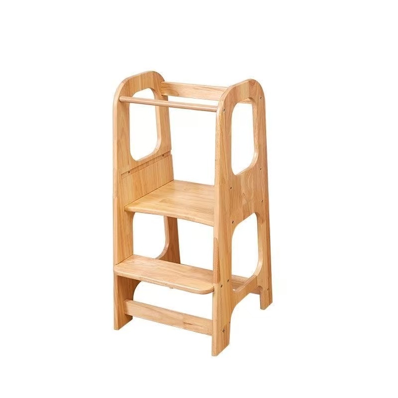 บันไดเด็ก เก้าอี้ทานข้าว บันไดกิจกรรมเด็กLearning tower / step stool ปรับระดับ พับเก็บได้ montessori