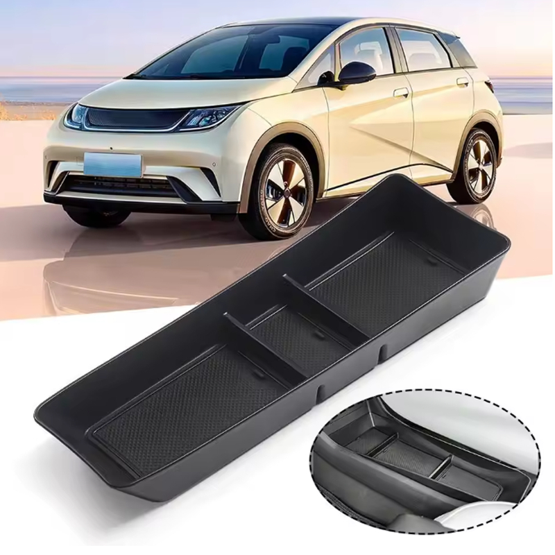 เหมาะสำหรับ Byd กล่องเก็บของกล่องที่เท้าแขนกลางดัดแปลงกล่องเก็บของช่องใส่อุปกรณ์เสริม byd dolphin การตกแต่งภายใน ราคา ถูกที่สุด ดีลบีเคเค แกลเลอรีภาพที่ 5