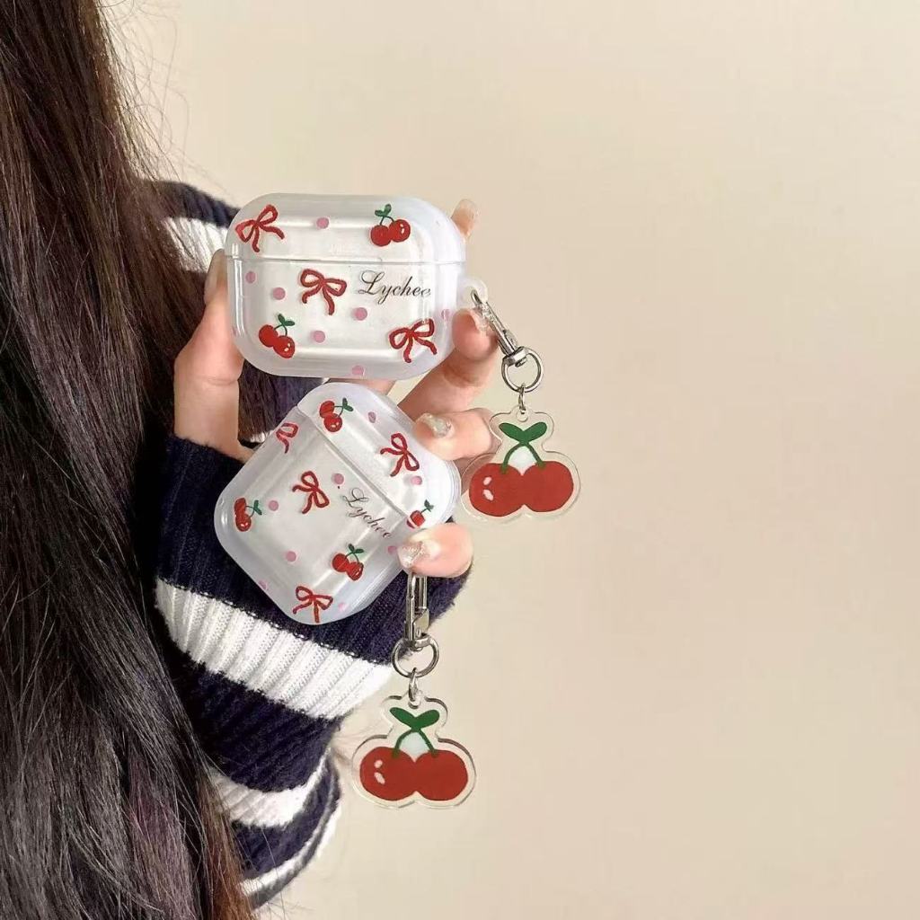 เคสหูฟัง สำหรับAirpods4 เคสใสการ์ตูนนูน สำหรับAirpods3 เคสหูฟังบลูทูธ J201 gen1 gen2 เคสหูฟังไร้สาย J206 สำหรับAirpods 4 รูปที่ 7