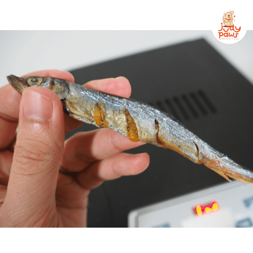 ปลาไข่อบแห้ง 80 กรัม ขนมสุนัข แมว JudyPaws Dried Capelin Fish 80g. ราคา ถูกที่สุด ดีลบีเคเค แกลเลอรีภาพที่ 3
