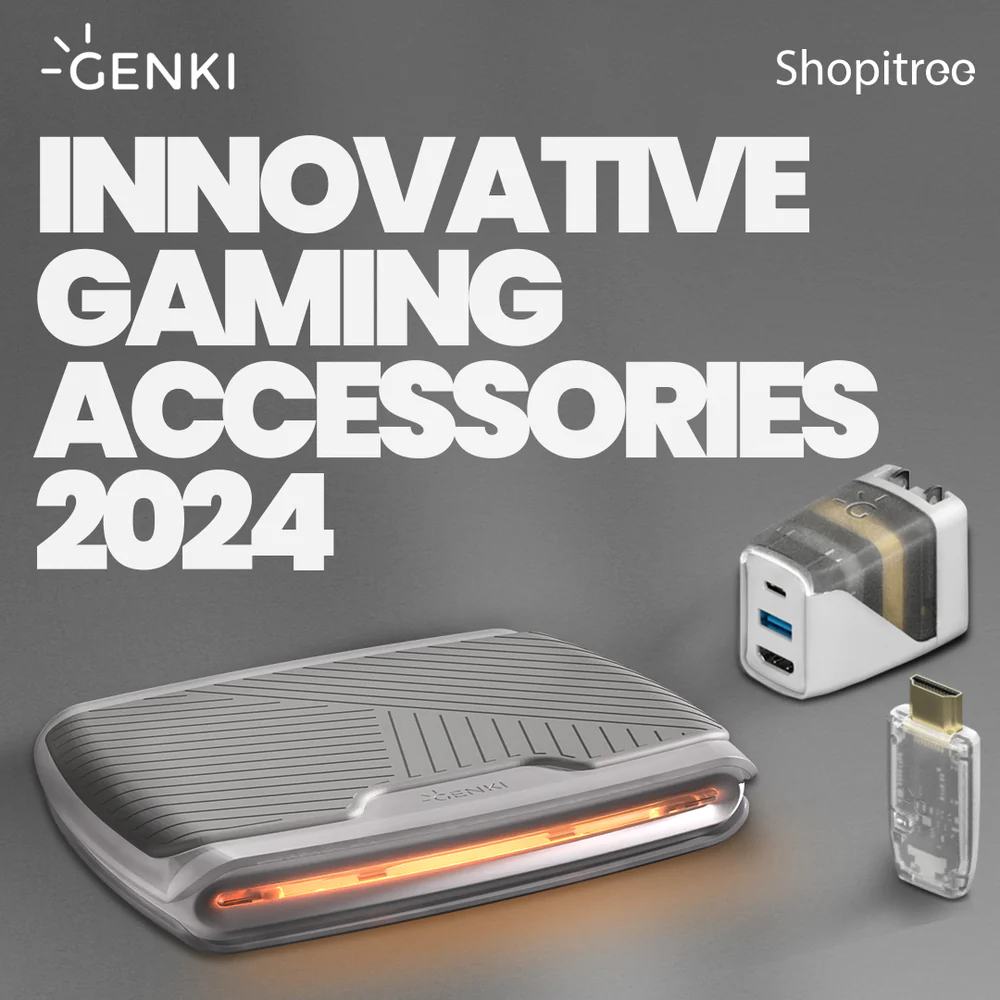 [+..••] NSW GENKI INNOVATIVE GAMING ACCESSORIES 2024 (Nintendo Switch™ 🎮)