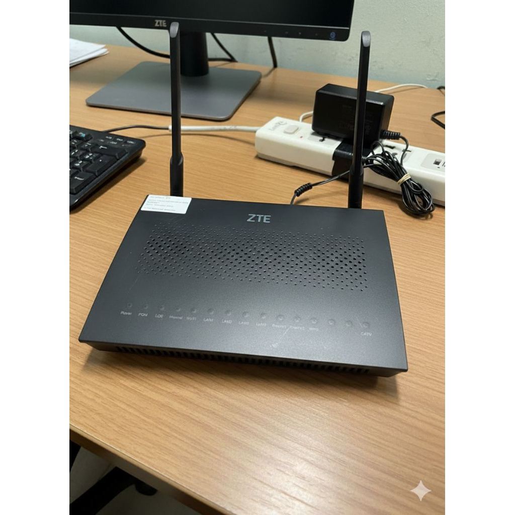 เราเตอร์ ZTE ZXHN F668 GPON ONT ONU