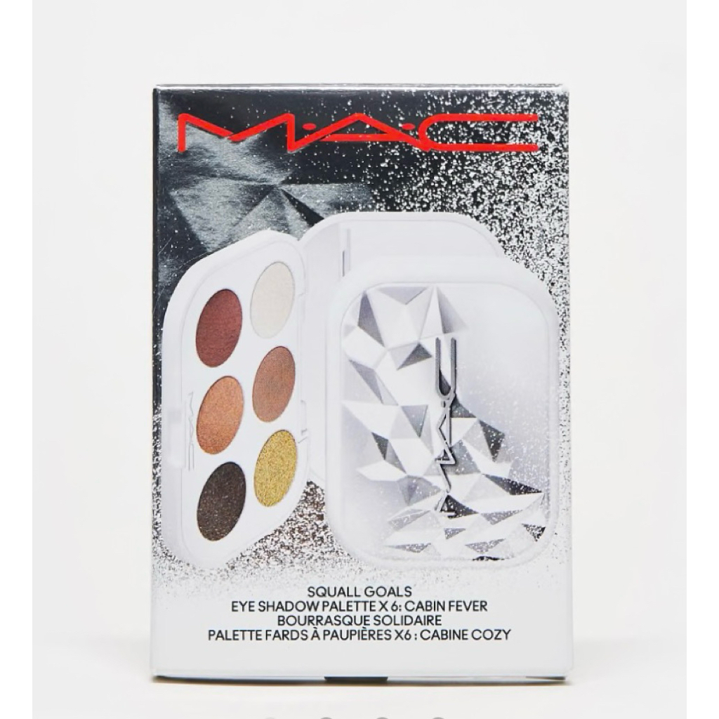 MAC - Squall Goals Eyeshadow Palette - Oogschaduwpalet in 'Cabin Fever 💥ของแท้ฉลากไทย💥