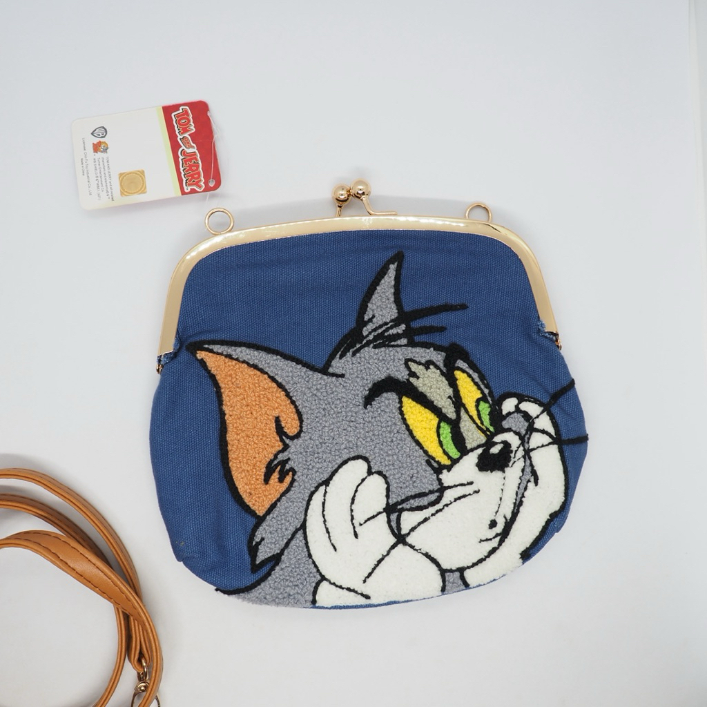 Tom and Jerry - Sagara Embroidery Tom and Jerry Clasp Purse