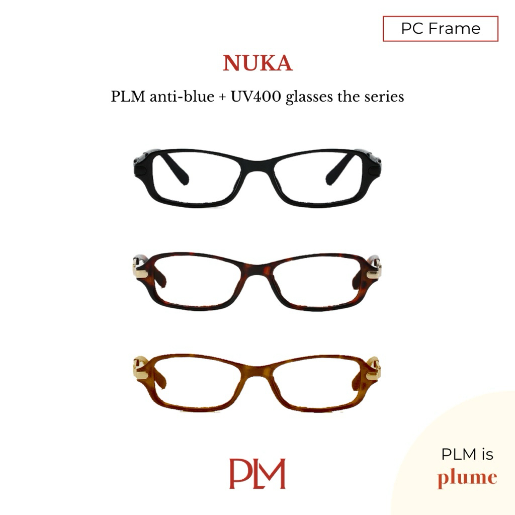 plume.bkk แว่นกรองแสงสีฟ้ารุ่น ‘Nuka’ glasses