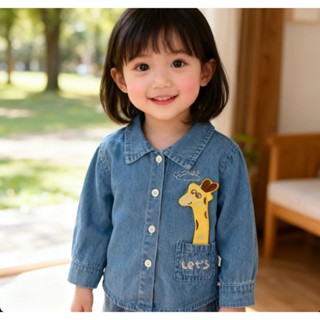 NT Baby-153 (บริการส่งด่วนกรุงเทพฯ) แฟชั่นเด็ก เสื้อยีนส์แขน…