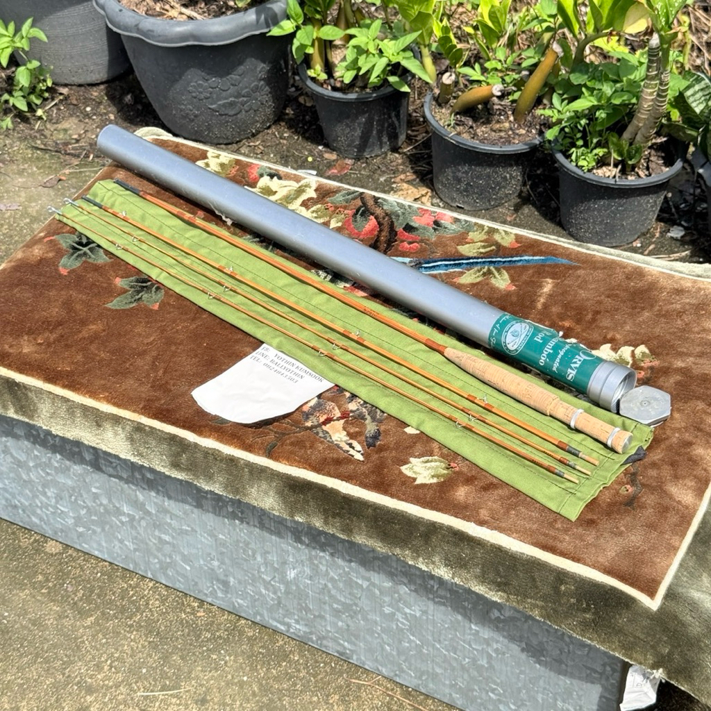 Very Rare คันฟลายไม้ไผ่ Orvis Bamboo rods สภาพสวย สะสมใช้งานได้