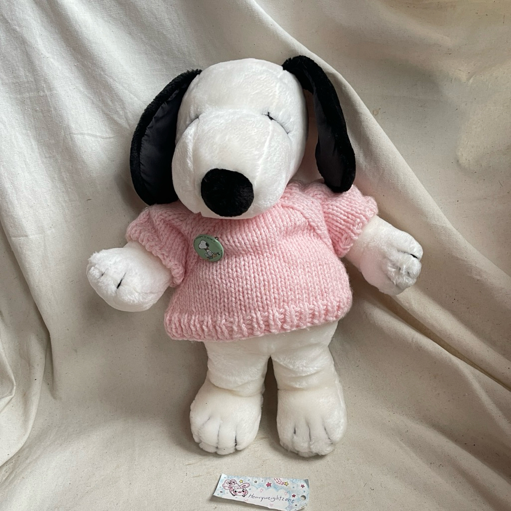 ตุ๊กตาSnoopy สนูปปี้ ขนวินเทจ น่ารักตัวใหญ่✨มือสอง วินเทจสภาพดี