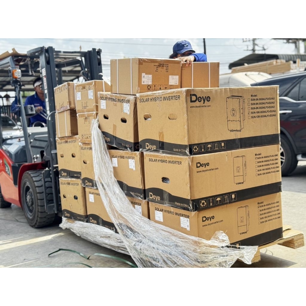 DEYE Inverter 6KW 1Phase SUN-6K-SG05-LP1-EU อินเวอร์เตอร์ไฮบริด กันย้อนในตัว แถม CTคล้อง ฟรี Wifi **